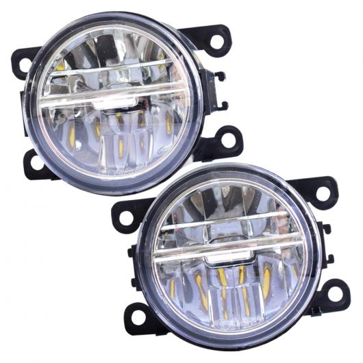 1 ペア フロント バンパー LED フォグライト 適用: スズキ ジムニー FJ 1998-2015 自動車 高輝度 フォグランプ LED ホワイト・LED イエロー AL-EE-3894 AL Car parts