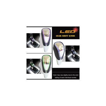 AL LED ギア シフト ノブ AT スティック レバー シフター 適用: レクサス ES350/GS450H トヨタ カムリ カローラ RAV4 サイオン カラフル・用 トヨタ AL-EE-3966