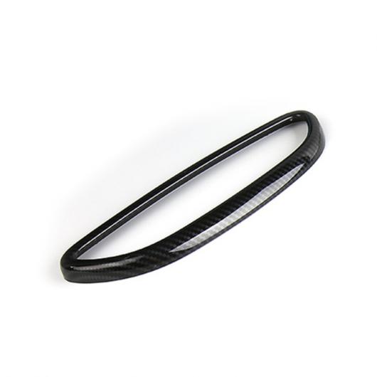 カーボンファイバー調 バックミラー ミラー フレーム 装飾 カバー トリム 適用: ポルシェ マカン 2014-17 ABS スタイリング 1ピース AL-EE-4484 AL Interior parts for cars