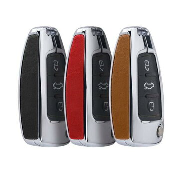 AL 適用: アウディ A3 A4 A5 A6 A7 Q3 Q5 Q6 Q7 8V B8 B9 キー ケース 保護 シェル キー リング カバー B レッドライン〜B ブラック AL-EE-4809