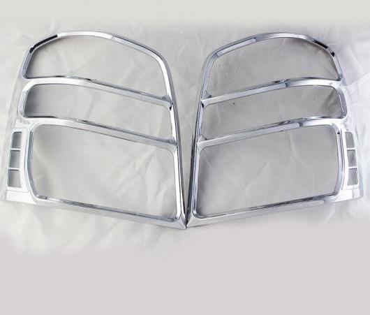 適用: トヨタ ハイランダー クルーガー 2003 2004 2005 2006 2007 ABS クローム メッキ リア ライト ランプ カバー トリム テール ライト カバー AL-EE-6004 AL Exterior parts for cars