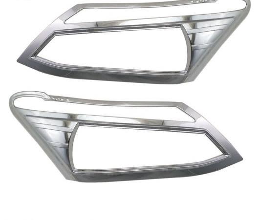 ABS クローム ストリップ 適用: イスズ D-MAX ヘッドランプ カバー トリム D-MAX 2012 2013 2014 2015 ヘッドライト AL-EE-6377 AL Exterior parts for cars