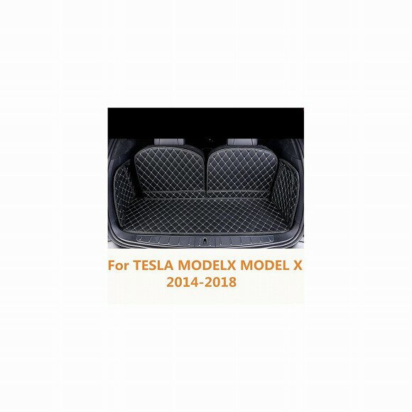 AL 適用: テスラ モデル X 2014-18 すべて トランク マット ケース 防水 ブーツ カーペット 6シート・7シート AL-EE-6860