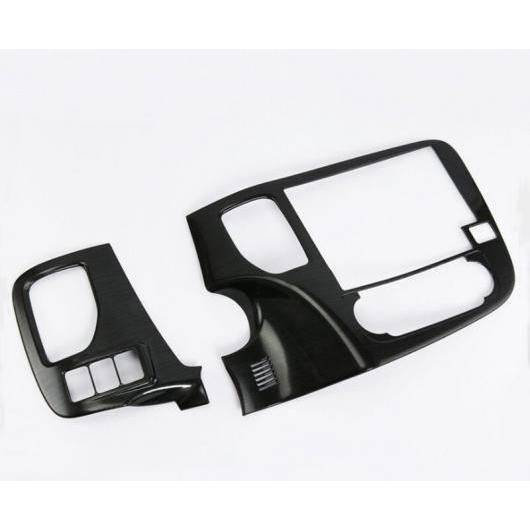 適用: 三菱 アウトランダー 2013-2017 ABS クローム ナビゲーション ボックス フレーム ボタン アジャスター 装飾 ブラック AL-EE-7335 AL Exterior parts for cars