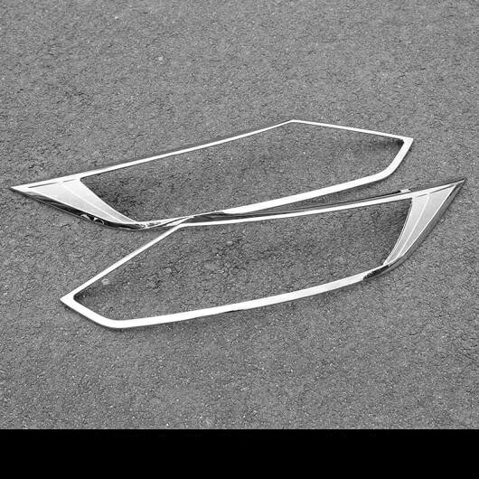 適用: 日産 キャシュカイ デュアリス J11 2014-2017 フロント フォグランプ シールド カバー トリム カースタイリング ABS クローム シルバー AL-EE-7382 AL Exterior parts for cars