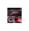 セントラル コントロール 装飾 ダッシュボード パネル フレーム インテリア 適用: BMW X1 F48 2016-2018 2ピース~レッド 2ピース AL-EE-7830 AL Exterior parts for cars