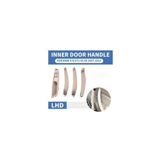 アームレスト 左ハンドル車 フロント 運転席 シート LHD インテリア ドア ハンドル インナー パネル プル トリム カバー 適用: BMW E70 E71 X5 X6 LHD カーボン セット・RHD カーボン セット AL-EE-8625 AL Interior parts for cars