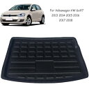適用: フォルクスワーゲン VW ゴルフ 7 MK7 2013-2018 リア トランク ライナー ブーツ カーゴ マット トレイ フロア カーペット ハッチバック ハッチ AL-FF-0937 AL Car parts(2)
