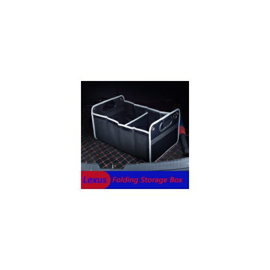 トランク カーゴ 折りたたみ ストレージ ボックス バッグ 適用: レクサス CT RC LC HS IS ES GS LS UX NX RX GX LX LM 200 250 350 400 ロゴ ボックス ブラック AL-FF-2361 AL Interior parts for cars