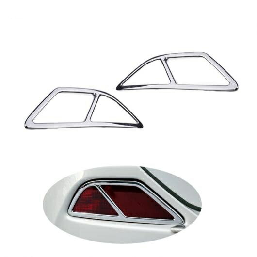 2ピース 適用: トヨタ RAV4 2016 2017 リア テール フォグライト ランプ シェード フレーム トリム モールディング スタイリング AL-FF-1294 AL Exterior parts for cars