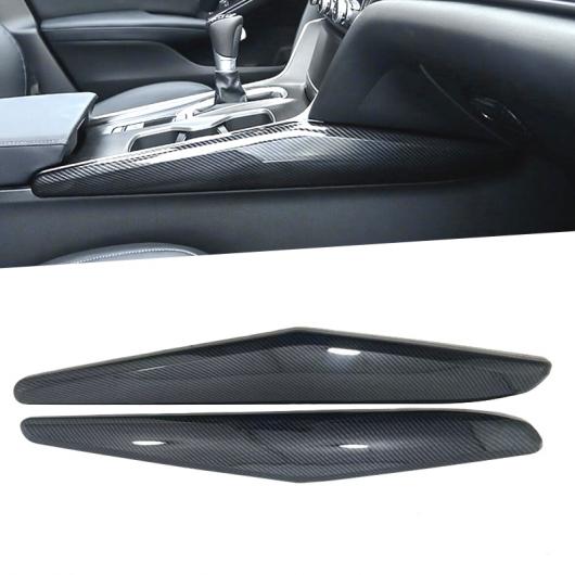 2ピース インテリア ギア シフト ボックス パネル サイド 装飾 トリム ストリップ 適用: ホンダ アコード セダン 10代目 2018 2019 LHD タイプ001・タイプ002 AL-FF-1339 AL Interior parts for cars