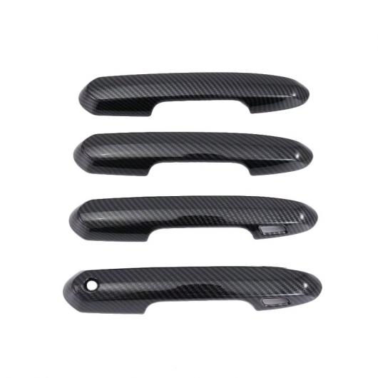 ABS ドア ハンドル 装飾 カバー トリム 4ピース/セット ステッカー プロテクター 適用 適用: トヨタ RAV4 2019 2020 タイプ002 AL-FF-1471 AL Exterior parts for cars