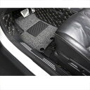 レザー インテリア フロアマット フット マット 適用: 三菱 アウトランダー スポーツ ASX RVR 2011-2019 ブラック ベージュ ワイヤー～ブラウン AL-FF-4061 AL Interior parts for cars
