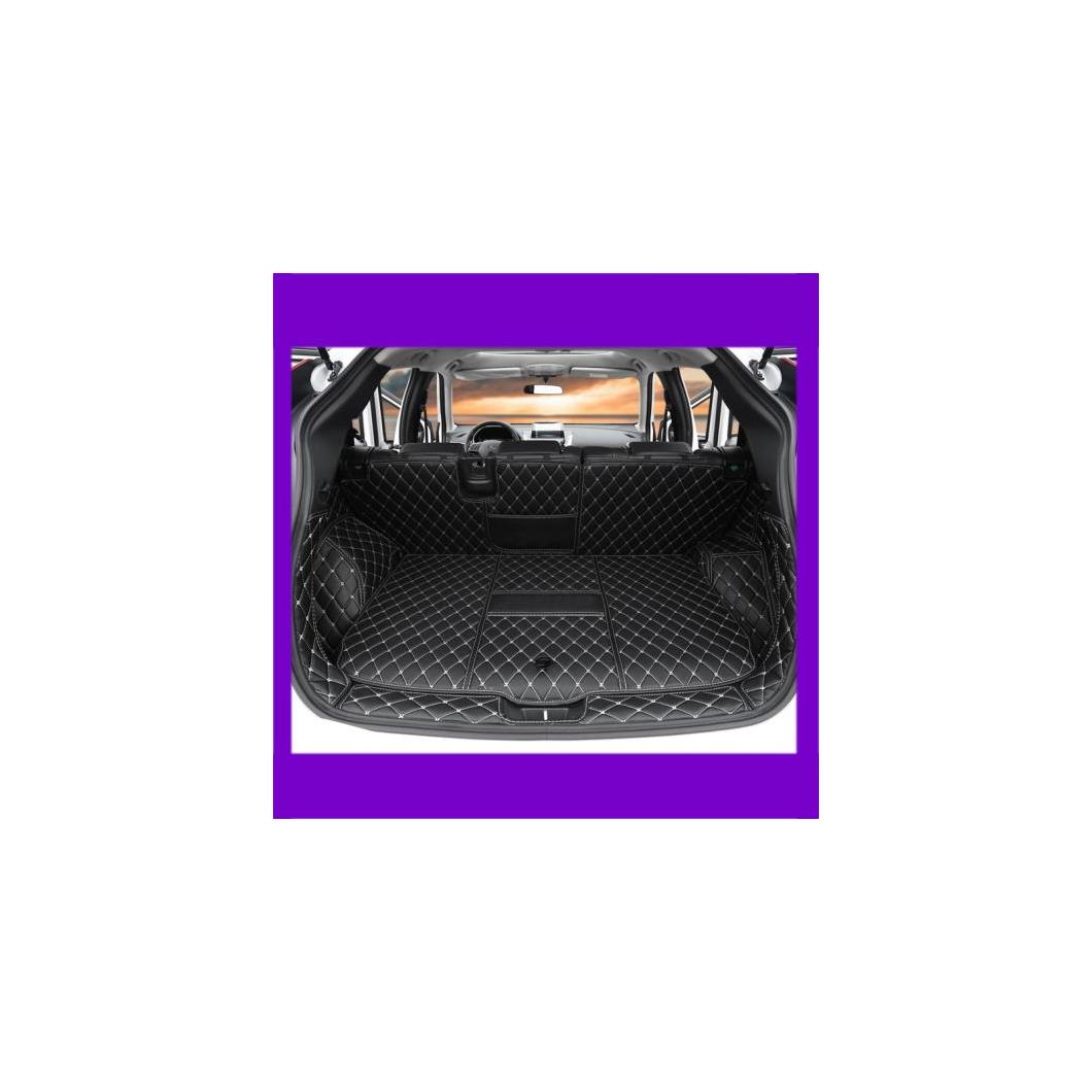 レザー トランク マット カーゴ ライナー 適用: 三菱 エクリプス クロス 2018 2019 2020 ラグ ブラック レッド ワイヤー 3～ブラウン 3 AL-FF-4160 AL Car parts