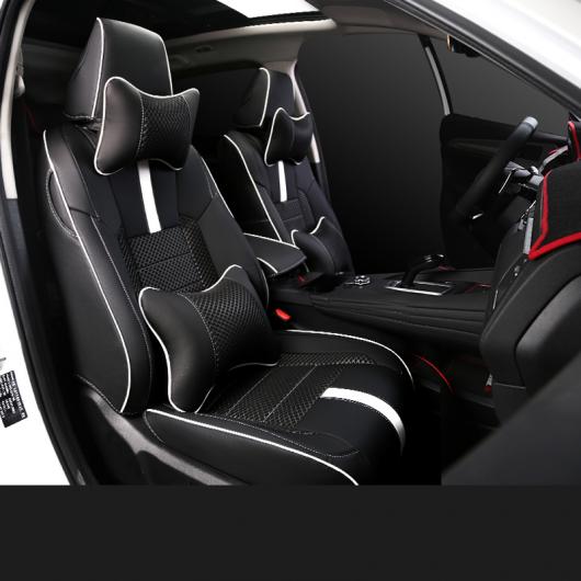 ラグジュアリー レザー インテリア シート カバー 適用: ハヴァル F7 F7X アクセサリー ブラック ホワイト ピロー AL-FF-4614 AL Interior parts for cars