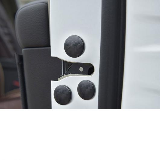 ステンレス スチール ABS ドア エッジ ロック スクリュー カバー 適用: メルセデス ベンツ GLE350 ブラック 8 ピース～ブラック AMG タイプ AL-FF-4516 AL Interior parts for cars