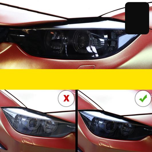 TPU トランスペアレント ブラック ヘッドライト 保護 フィルム 適用: BMW 3 5 6 7 4シリーズ F30 G20 G..