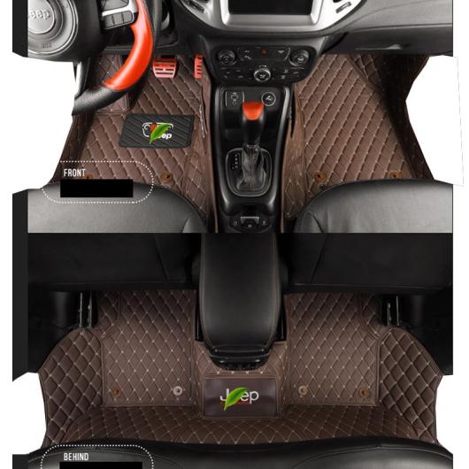 フロアマット 適用: ジープ コンパス 2007-2020 2019 2018 2017 2011 2012 2013 ブラック レッド ワイヤー～ワイン レッド 2007-2016・2017-2020 AL-FF-5172 AL Car parts
