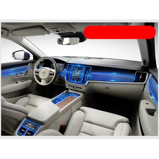 TPU トランスペアレント インテリア フィルム セントラル コントロール ダッシュボード ステッカー 適用: ボルボ S90 2017 タイプ 8・タイプ 9 AL-FF-5215 AL Car parts