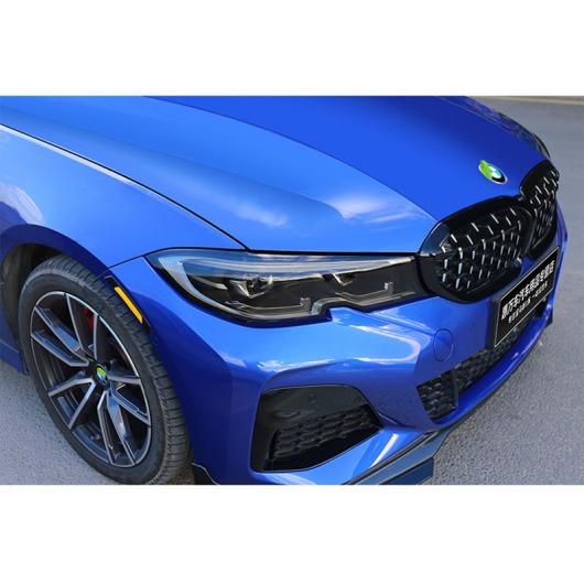 TPU トランスペアレント ブラック ヘッドライト 保護 フィルム 適用: BMW 3シリーズ G20 トランスペアレント ブラック・トランスペアレント AL-FF-5262 AL Car parts