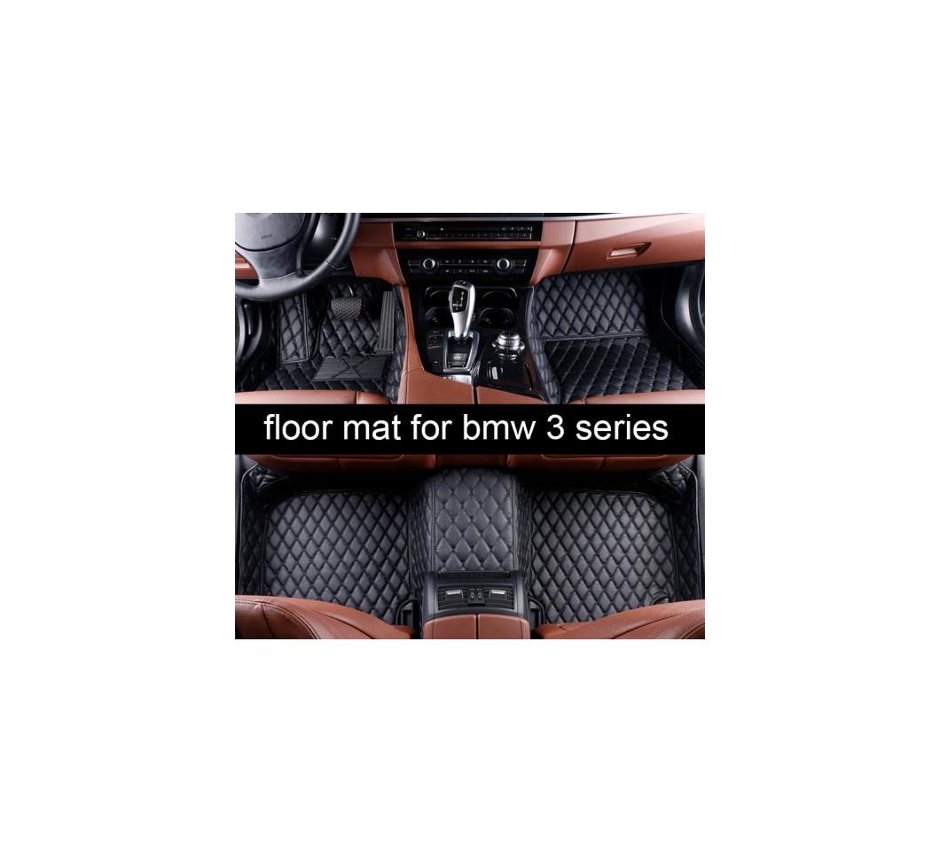 レザー フロアマット 適用: BMW E90 F30 F34 E91 E92 E93 E94 G20 2020 ブラック レッド ワイヤー～ワイン レッド 2004-2013 E90～2019-2020 G20 AL-FF-5235 AL Car parts