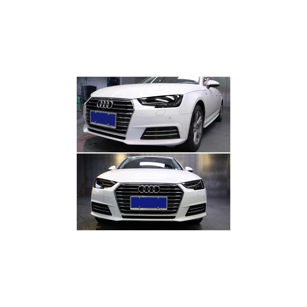 TPU トランスペアレント ブラック ヘッドライト フィルム 保護 ステッカー 適用: アウディ A5 2020 2019 2018 A5 S5 2014-2016・A5 S5 2017-2020 AL-FF-5257 AL Car parts