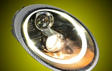 AL ヘッドライト 適用: ポルシェ/PORSCHE 997 LED ヘッドランプ デイタイムランニングライト DRL バイキセノン HID 4300K〜8000K 35W・55W AL-HH-0068