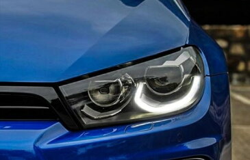 AL ヘッドライト 適用: フォルクスワーゲン/VOLKSWAGEN シロッコ 2009-14 LED ヘッドランプ デイタイムランニングライト DRL バイキセノン HID 4300K〜8000K 35W・55W AL-HH-0122