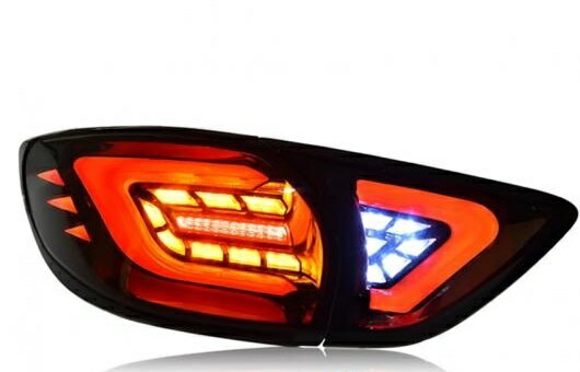 テール ランプ 適用: マツダ CX-5 ライト LED リア DRL + ブレーキ パーク シグナル レッド AL-HH-0124 AL Car parts