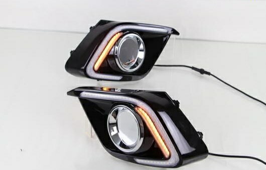 適用: マツダ 3 アクセラ LED DRL フォグ ランプ デイタイムランニングライト 高光度 ガイド AL-HH-0504 AL Car parts