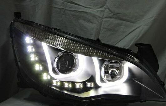 ヘッドランプ 適用: ビュイック/BUICK エクセル XT U スタイル 2009-2014 LED ヘッドライト DRL H7/D2H HID キセノン BI レンズ 4300K～8000K 35W・55W AL-HH-0905 AL Car parts
