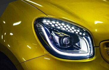 AL ヘッドライト 適用: メルセデスベンツ/MERCEDES BENZ ベンツ スマート LED ヘッドランプ デイタイムランニングライト DRL バイキセノン HID 4300K〜8000K 35W・55W AL-HH-0934
