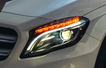 AL ヘッドライト 適用: メルセデスベンツ/MERCEDES BENZ ベンツ GLA 2015-2016 LED ヘッドランプ デイタイムランニングライト DRL バイキセノン HID 4300K〜8000K 35W・55W AL-HH-0969