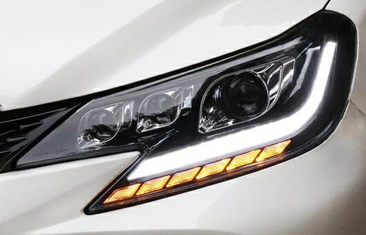 ヘッドランプ 適用: トヨタ マーク X ヘッドライト 2013-2017 レイツ/マークX LED DRL オール ライト AL-HH-1386 AL Car parts