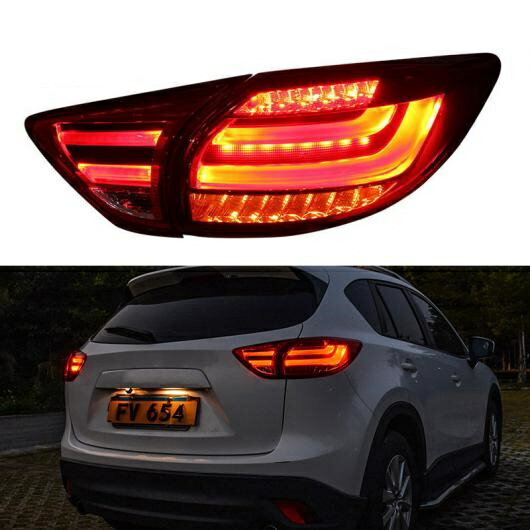 LED テールライト テールライト 適用: マツダ CX-5 CX5 2013 2014 2015 2016 LED リア ランニング ライト + ブレーキ ランプ + ターンシグナル ライト AL-HH-1621 AL Car parts