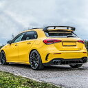 適用: メルセデスベンツ/MERCEDES BENZ W177 ハッチバック Aクラス A180 A200 A250 A260&A45 AMG 2019 2020 ABS プラスチック ブラック レッド 色 リア スポイラー ウイング ブラック・レッド AL-II-0069 AL Exterior parts for cars