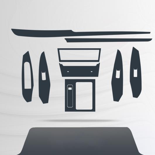 TPU ギア ダッシュボード インテリア セントラル コントロール フィルム 保護 ステッカー 適用: MAZDA6 アテンザ 2018 2019 2020 傷つき防止 タイプ 2 AL-II-0263 AL Interior parts for cars