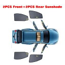 サイド ウインドウ サンシェード メッシュ シェード ブラインド 適用: プジョー/PEUGEOT 3008 2016 2017 2018 2019 2ピース ...