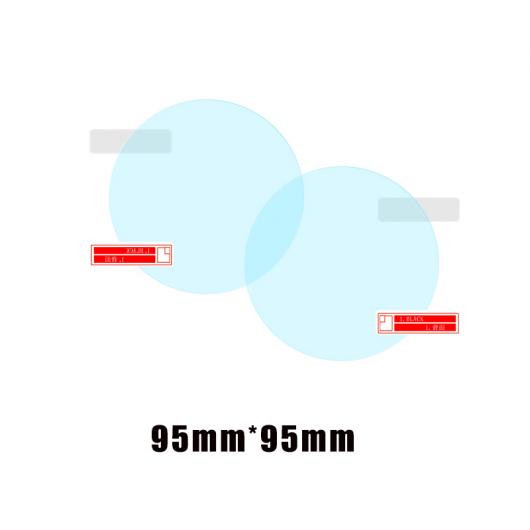 4ピース 適用: BMW I3 2014 2015 2016 2017 2018 2019 フル カバー バックミラー ミラー 防曇 フィルム..