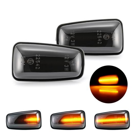 ダイナミック LED サイド マーカー ウインカー 適用: プジョー/PEUGEOT 306 106 406 806 エキスパート パートナー シトロエン/CITROEN クリア シェル・スモーク シェル AL-II-1991 AL Turn signal