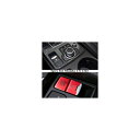 2ピース EPB パーク ブレーキ AUTOHOLD ボタン カバー キャップ トリム インテリア レッド 適用: マツダ 3 6 CX5 アクセラ アテンザ AL-II-2925 AL Interior parts for cars
