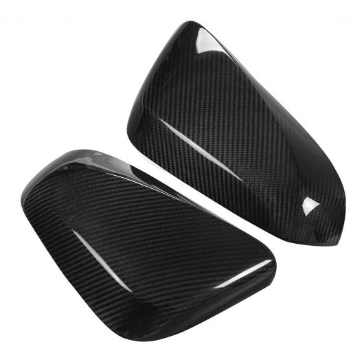 1ペア アドオン リア カーボンファイバー サイド ビュー ミラー カバー キャップ シェル 適用: レクサス/LEXUS RX350 RX450H F スポーツ 2016-2019 LHD ドライバ AL-II-3493 AL Exterior parts for cars