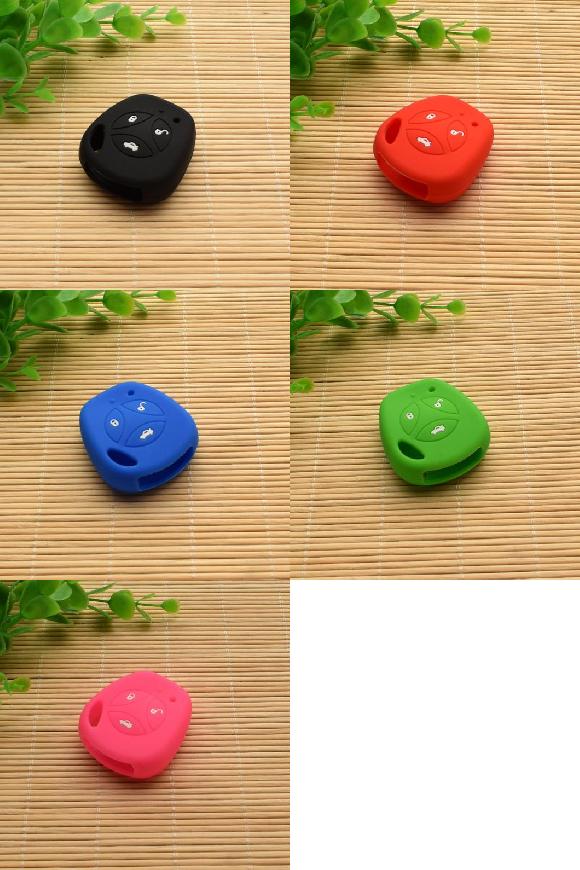 楽天オートパーツエージェンシー2号店キーカバー 適用: ラーダ/LADA ラルグス 4X4 カリーナ グランタ プリオラ キー シリコン 保護 キー カバー キーチェーン シェル ステッカー ブラック～ローズレッド AL-II-4441 AL key cover