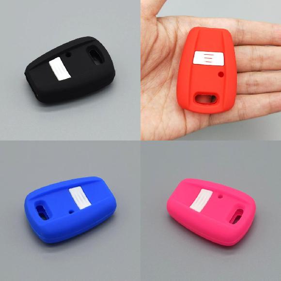 キーカバー 適用: フィアット/FIAT プント ドブロ ブラボー 1ボタン リモート キー シリコン ラバー フォブ キー カバー ケース 保護 シェル アクセサリー ブラック～ピンク AL-II-4474 AL key cover