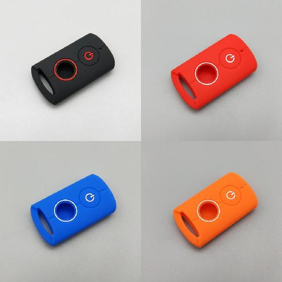 キーカバー モーター キー シリコン ケース カバー 適用: ヤマハ ジュピター MX ヤマハ セオン ヤマハ ソウル GT バイク バイク ラバー キー 保護 シェル ブラック～オレンジ AL-II-4899 AL key cover(4)