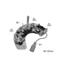 オルタネーター ジェネレーター 整流器 ブリッジ 適用: LR576HD 84 976 633 285 06 31-9223 136324 RL-10H 1ピース AL-JJ-1295 AL Car parts(2)