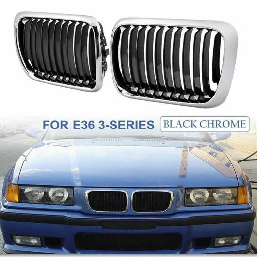 E36 グリル ブラック フロント バンパー グリル 適用: BMW E36 3 -シリーズ 318i 323i 328i M3 1997-1999 タイプ001 AL-JJ-4576 AL Exterior parts for cars