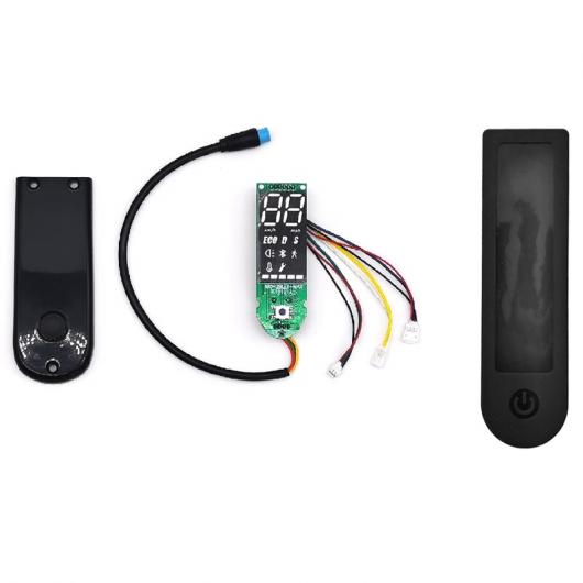 ダッシュ ボード サーキット ボード フェイスプレート カバー 防水 シリコン ケース 適用: ナインボット マックス G30 スクーター アクセサリー ブラック AL-JJ-6109 AL Car parts(2)