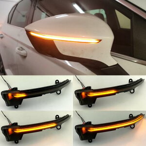 ダイナミック LED ウインカー ウインカー 適用: セアト アテカ 5D 2016 2017 2018 2019 FR サイド ミラー インジケーター ライト アテカ 2016-2019・Tarraco 2018 アップ AL-JJ-6928 AL Car parts