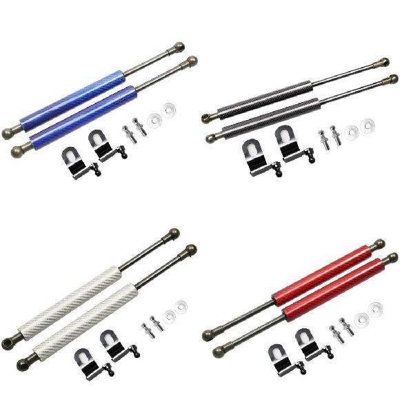 適用: トヨタ プレヴィア エスティマ 2006-2018 フロント フード ボンネット ガス ストラット ショック ダンパー リフト ブルー カーボンファイバー～レッド カーボンファイバー AL-JJ-9005 AL Car parts